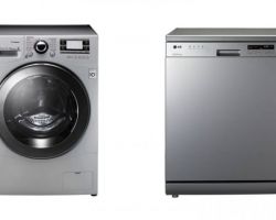 На российский рынок вышла новая линейка стиральных и посудомоечных машин LG Electronics